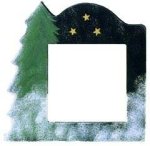 Matte Black With Tree Frame (image for) Matte Black With Tree Frame